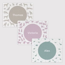 Prima Personalised Puzzle - Cute Animal Pattern