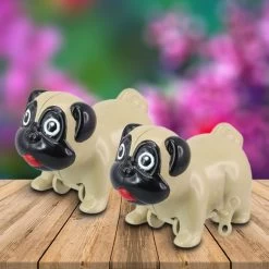 Wind-Up Racing Pugs