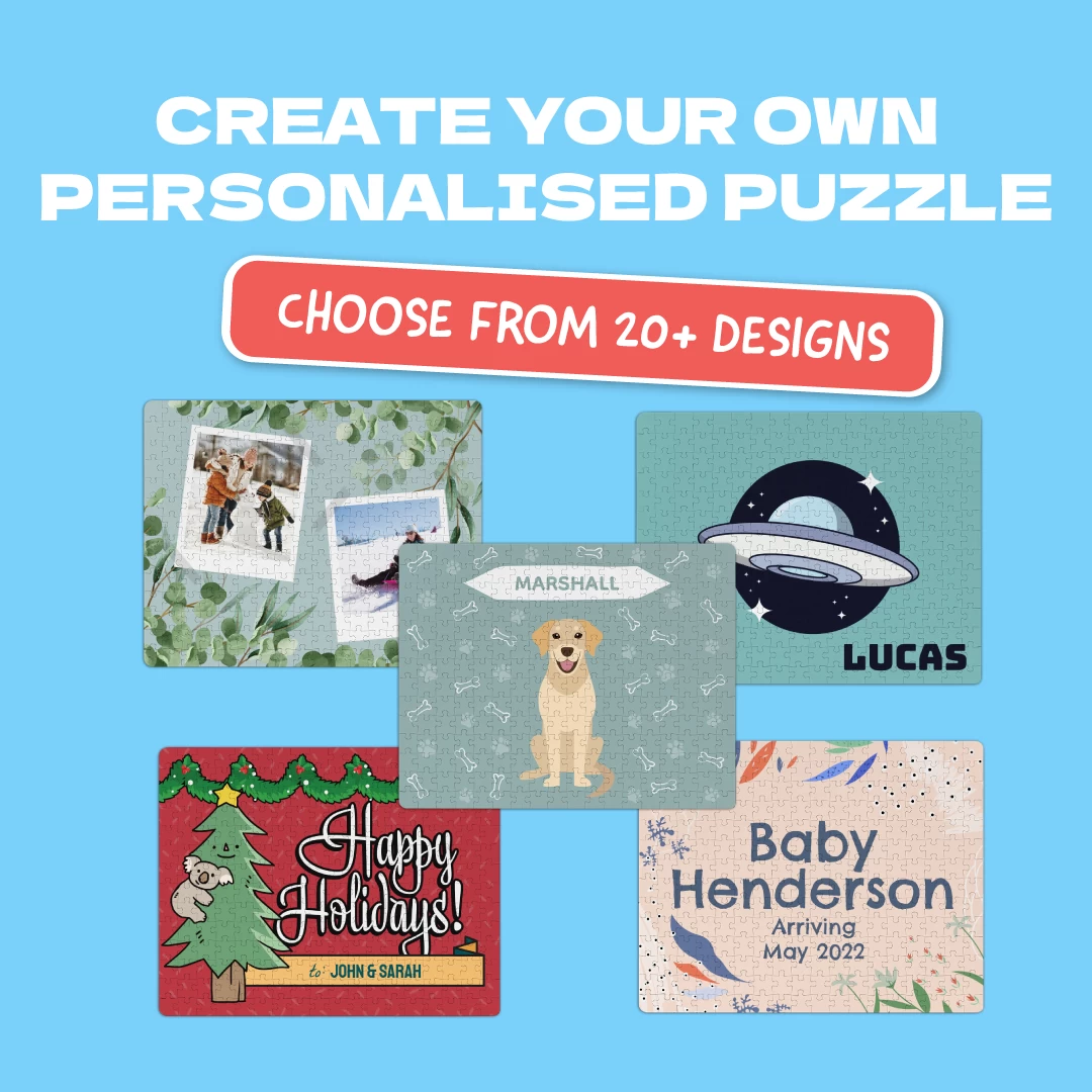 Prima Personalised Puzzle - Choose From 15+ Designs 3 Prima Personalised Puzzle - Choose From 15+ Designs