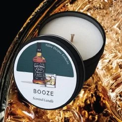 Booze Scented Candle Tin