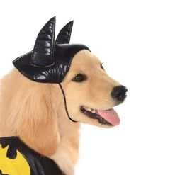 DC Comics Batgirl Pet Costume -Entertainment Toy Store Batgirl Pet Costume Close Up 887837