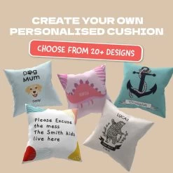 Prima Personalised Cushion Cover - 20+ Designs Available!