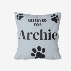 Prima Reserved For Dog - Personalised Cushion Cover