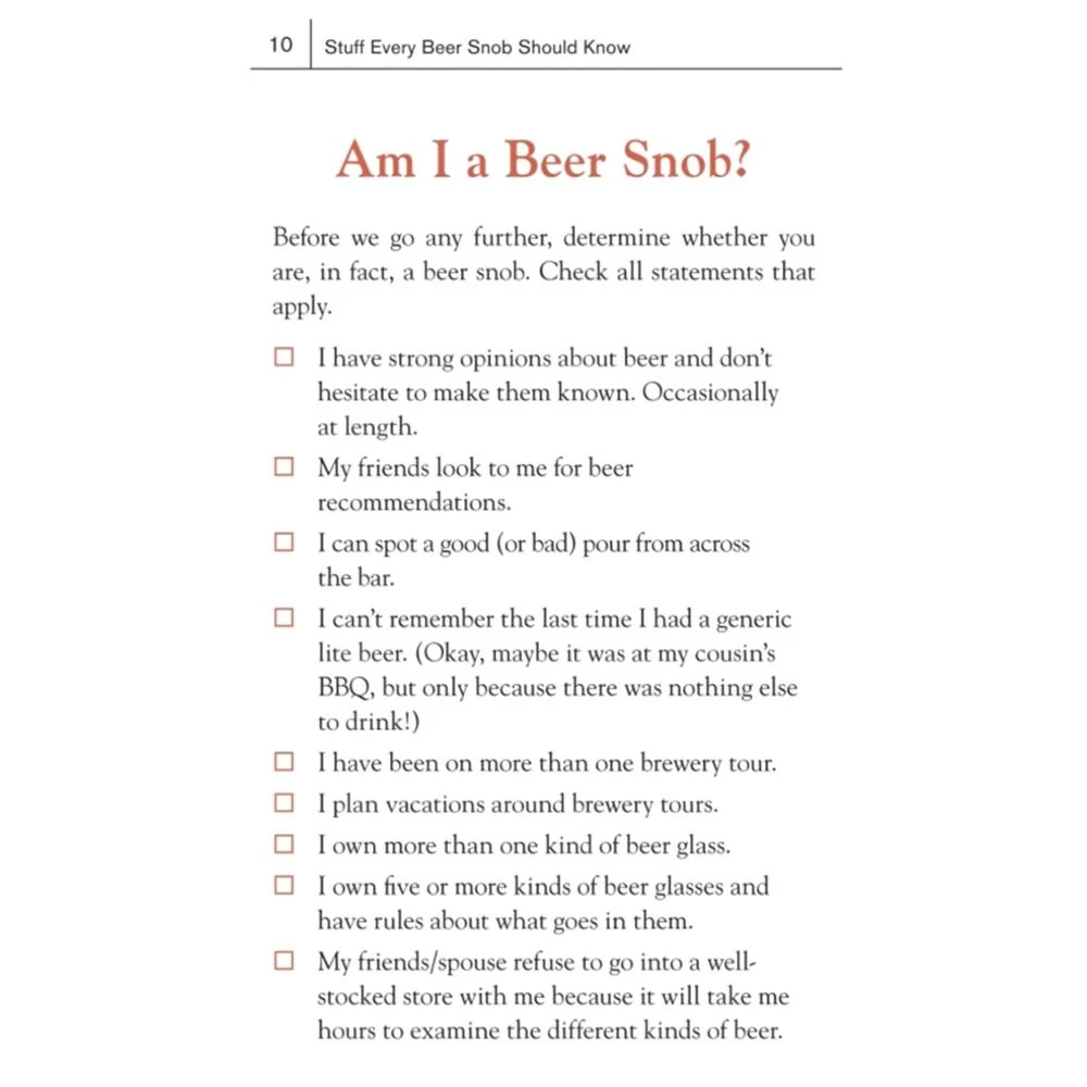Stuff Every Beer Snob Should Know Pocket Book 5 Stuff Every Beer Snob Should Know Pocket Book - Image 3