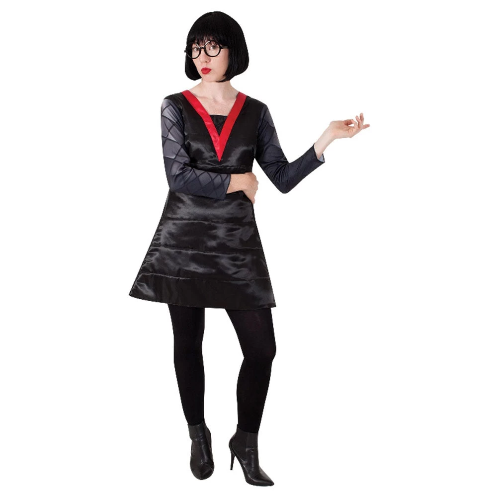 Disney Edna Mode Deluxe Adult Costume 3 Disney Edna Mode Deluxe Adult Costume