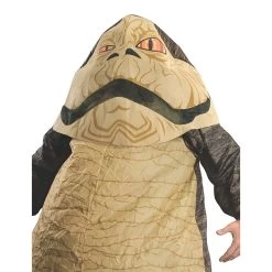 Star Wars Jabba The Hutt Inflatable Adult Costume 9 Star Wars Jabba The Hutt Inflatable Adult Costume -Entertainment Toy Store Jabba the Hutt Inflatable Adult Costume Close Up 888746