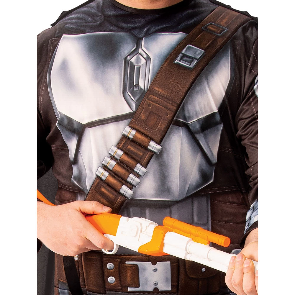 Star Wars Mandalorian Deluxe Adult Costume 4 Star Wars Mandalorian Deluxe Adult Costume - Image 2