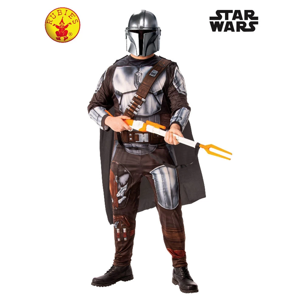 Star Wars Mandalorian Deluxe Adult Costume 8 Star Wars Mandalorian Deluxe Adult Costume - Image 6