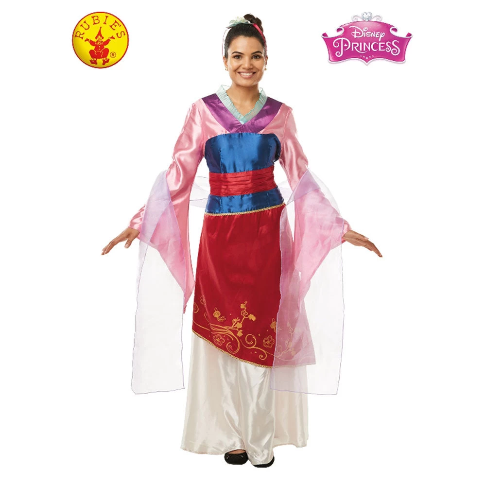 Disney Mulan Deluxe Adult Costume 5 Disney Mulan Deluxe Adult Costume - Image 3