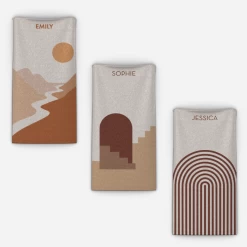 Prima Personalised Adult Towel - Bohemian