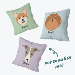 Prima Dog & Name - Personalised Cushion Cover 10 Prima Dog & Name - Personalised Cushion Cover -Entertainment Toy Store Personalised Dog Cushion 4