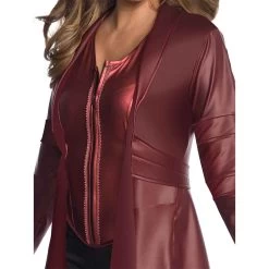 Marvel Scarlet Witch Adult Costume -Entertainment Toy Store Scarlet Witch Adult Costume Close Up 701053