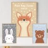 Personalised Sleepy Animals Kids Poster 1 Personalised Sleepy Animals Kids Poster -Entertainment Toy Store Sleepy Animals2