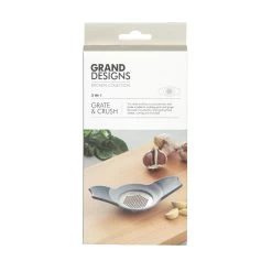 2-in-1 Garlic Crusher And Grater
