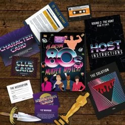 Awesome 80's Murder Mystery Game