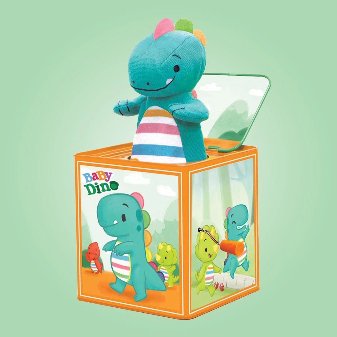 Baby Dino Jack In The Box 3 Baby Dino Jack In The Box