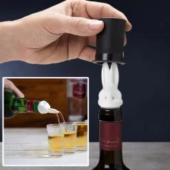 Barney Bunny 2-in-1 Double Pourer Stopper