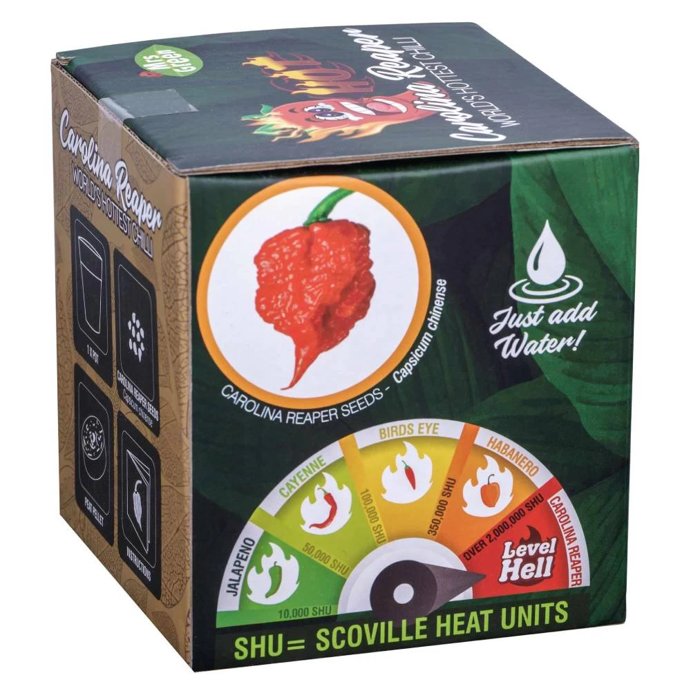 Carolina Reaper World's Hottest Chilli All-In-One Grow Kit 8 Carolina Reaper World's Hottest Chilli All-In-One Grow Kit - Image 6