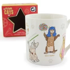 Funny Celebri Cats Coffee Mug