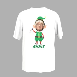 Prima Christmas Elf Personalised T-Shirt