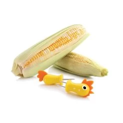 Clucky Corn Forks | Set Of 2 Pairs
