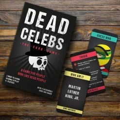 Dead Celebs Card Game -Entertainment Toy Store Yellow Octopus Dead Celebs Card Game 2