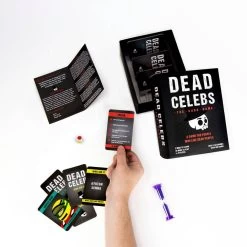 Dead Celebs Card Game -Entertainment Toy Store Yellow Octopus Dead Celebs Card Game 3