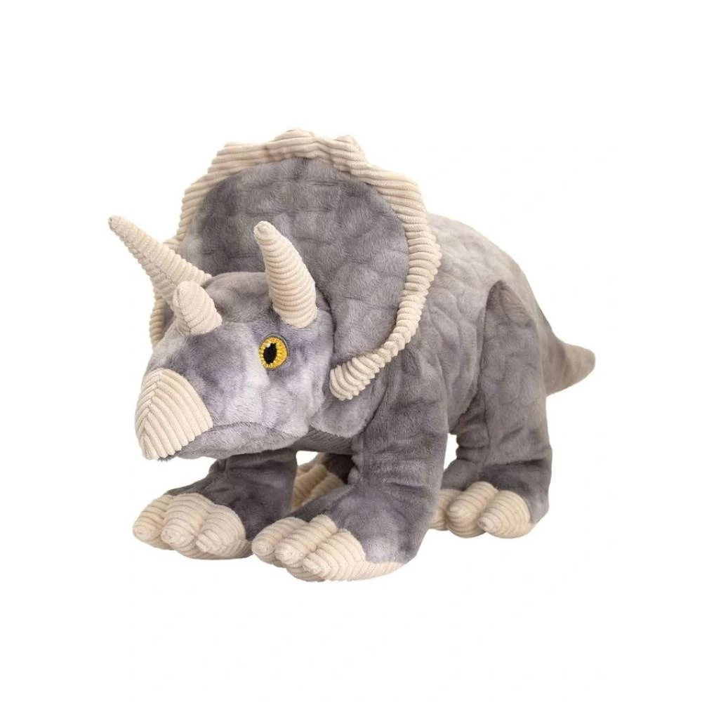 Eco-Friendly Dinosaur Triceratops Plush Toy 3 Eco-Friendly Dinosaur Triceratops Plush Toy