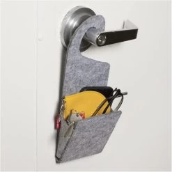 Felt Door Knob Pocket