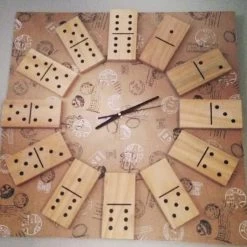 Giant Wooden Dominoes 28pc Party Games -Entertainment Toy Store Yellow Octopus Giant Dominoes 5