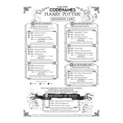 Codenames: Harry Potter Edition Card Game -Entertainment Toy Store Yellow Octopus Harry Potter Codenames 1