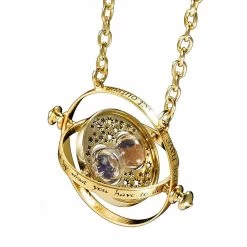 Harry Potter Time Turner Necklace With Display Case -Entertainment Toy Store Yellow Octopus Harry Potter Hermione Time Turner 7