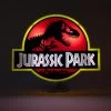 Jurassic Park Logo Light -Entertainment Toy Store Yellow Octopus Jurassic Park Logo Light