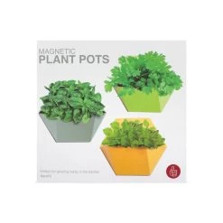 Magnetic Plant Pots For Fridge | Set Of 3