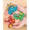 Make Your Own Dinosaur Suncatcher Kit -Entertainment Toy Store Yellow Octopus Make Your Own Dinosaur Suncatcher Kit