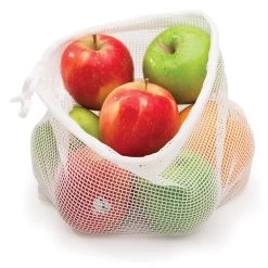 Reusable Mesh Produce Bags - Set Of 3 7 Reusable Mesh Produce Bags - Set Of 3 -Entertainment Toy Store Yellow Octopus Mesh Produce Bags 3