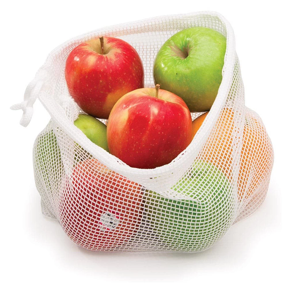 Reusable Mesh Produce Bags - Set Of 3 5 Reusable Mesh Produce Bags - Set Of 3 - Image 3