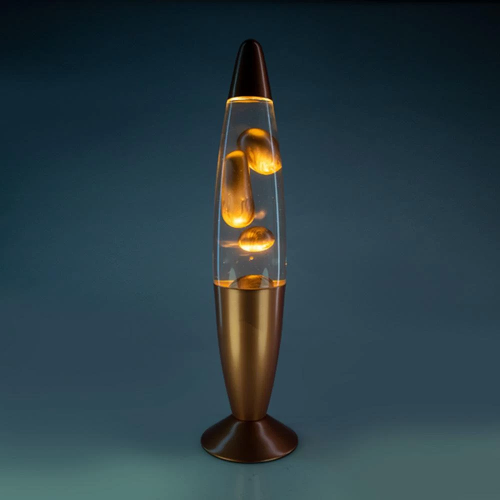 Metallic Gold Lava Lamp 5 Metallic Gold Lava Lamp - Image 3