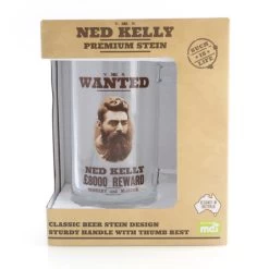 Ned Kelly Beer Stein -Entertainment Toy Store Yellow Octopus Ned Kelly Beer Stein 3