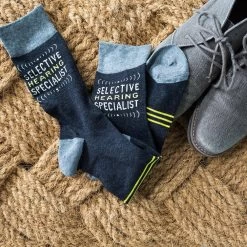 Selective Hearing Specialist Men's Socks