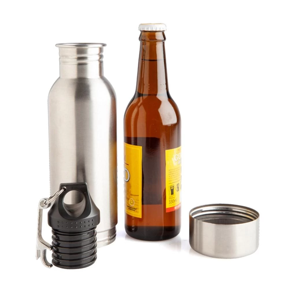 Stubby Cooler Drink Bottle Flask 4 Stubby Cooler Drink Bottle Flask - Image 2