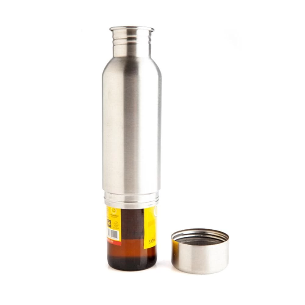 Stubby Cooler Drink Bottle Flask 7 Stubby Cooler Drink Bottle Flask - Image 5