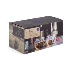 Unique Dice Glass Set | 2 Pcs