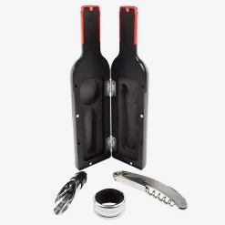 Wine Not? Small Wine Tool Set With Bottle Case