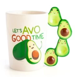 Let's Avo Good Time Avocado Handle Mug