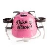 Drink Up B#tches Drinking Beer Hat -Entertainment Toy Store Yellow Octopus drink up bitches drinking hard hat 4