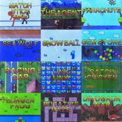 Handheld Retro Gaming Console | 150+ 8 Bit-Games! 15 Handheld Retro Gaming Console | 150+ 8 Bit-Games! -Entertainment Toy Store Yellow Octopus retro handheld console 4