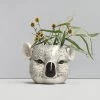 Ceramic Koala Planter Pot | White Moose -Entertainment Toy Store Yellow Octopus white moose koala planter pot 4
