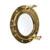 Brass Nautical Porthole Mirror- 30cm 1 Brass Nautical Porthole Mirror- 30cm -Entertainment Toy Store YellowOctopus Porthole Mirror2