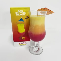 Sex On The Beach Cocktail Candle
